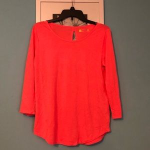 Pink xersion workout top